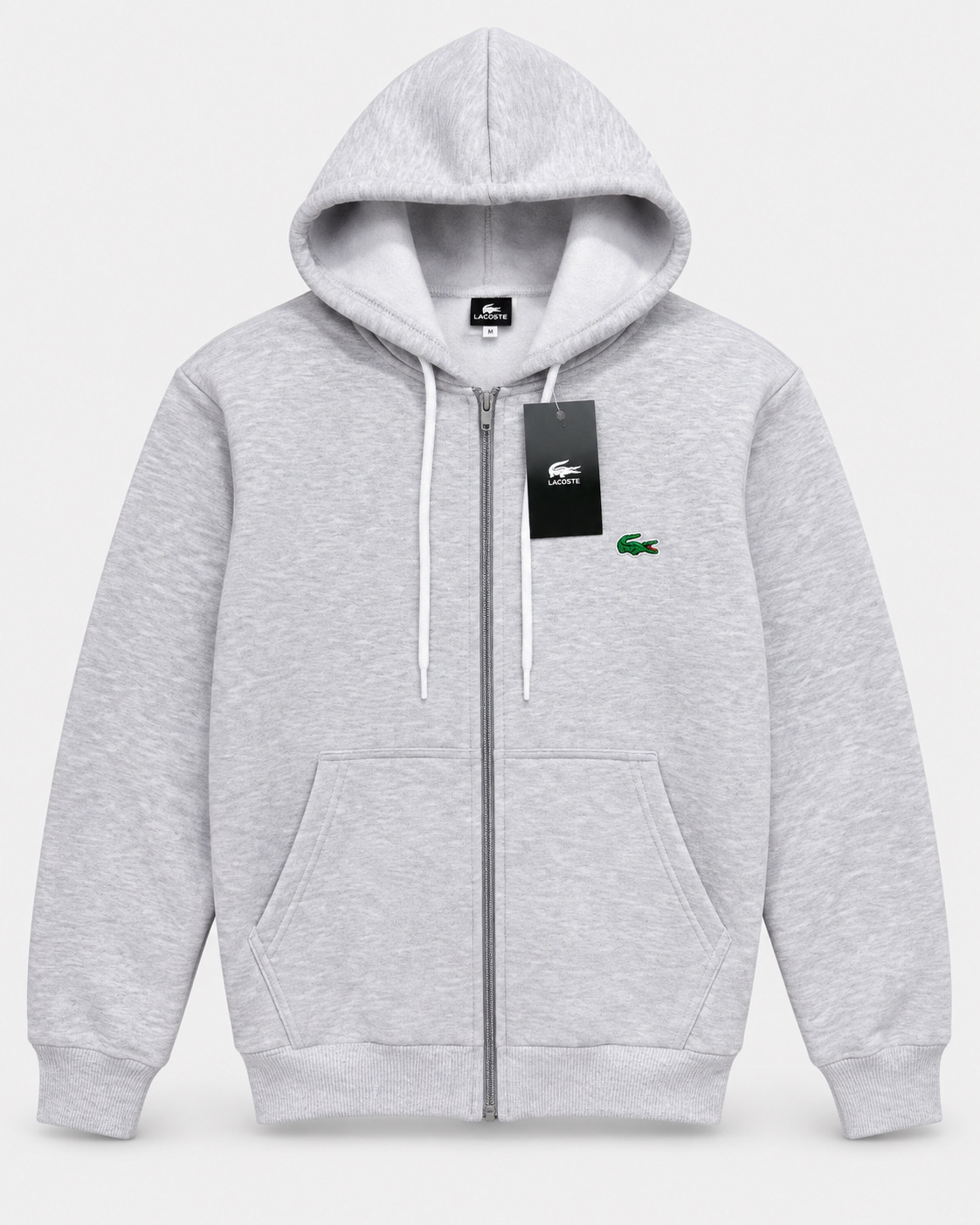 Lacoste Grey zipper