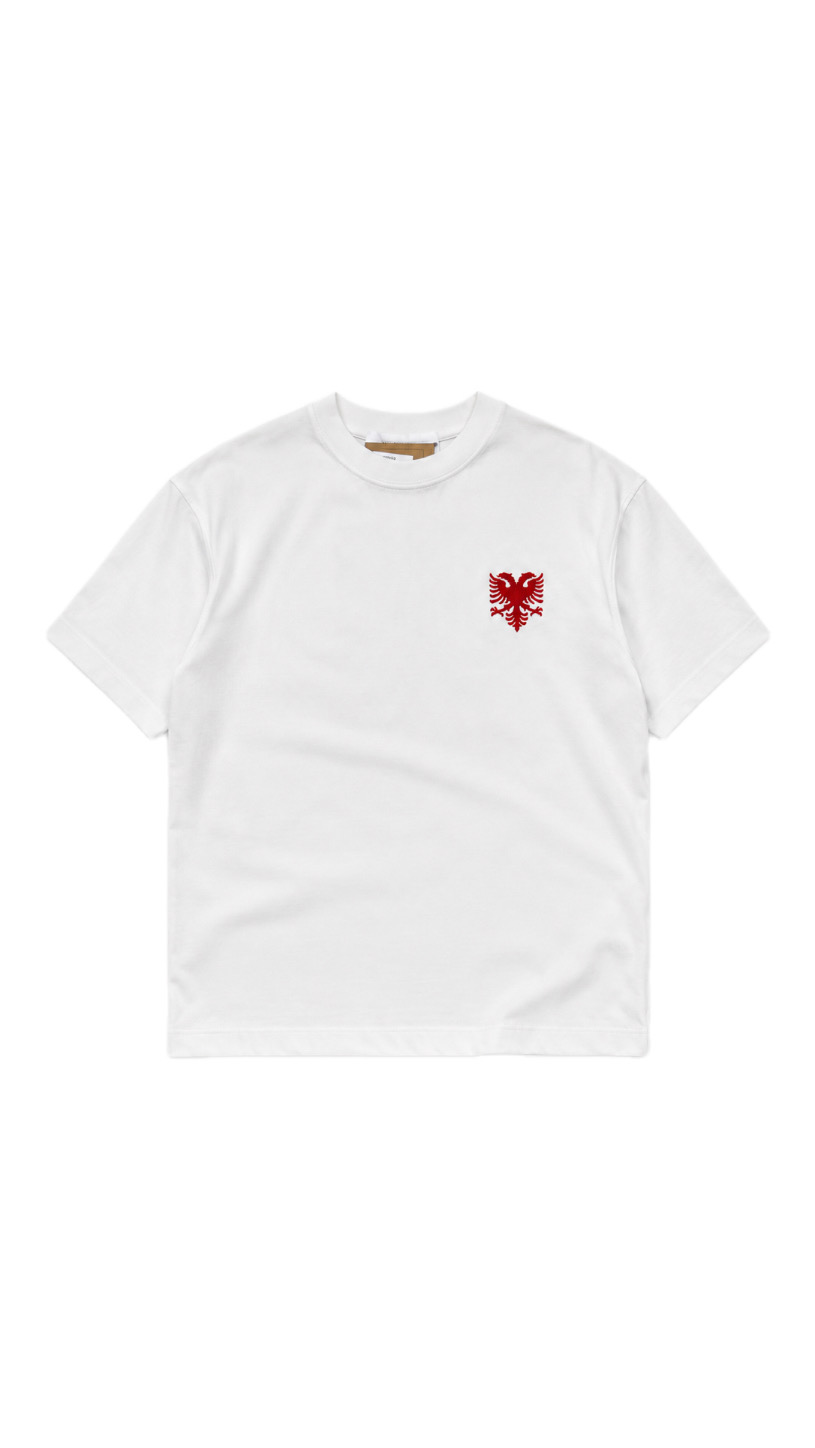 Maicë- printed EAGLE - White