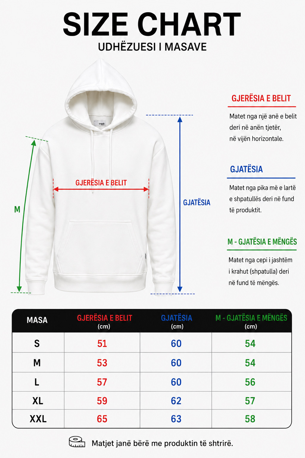 BASIC CRASH HOODIE