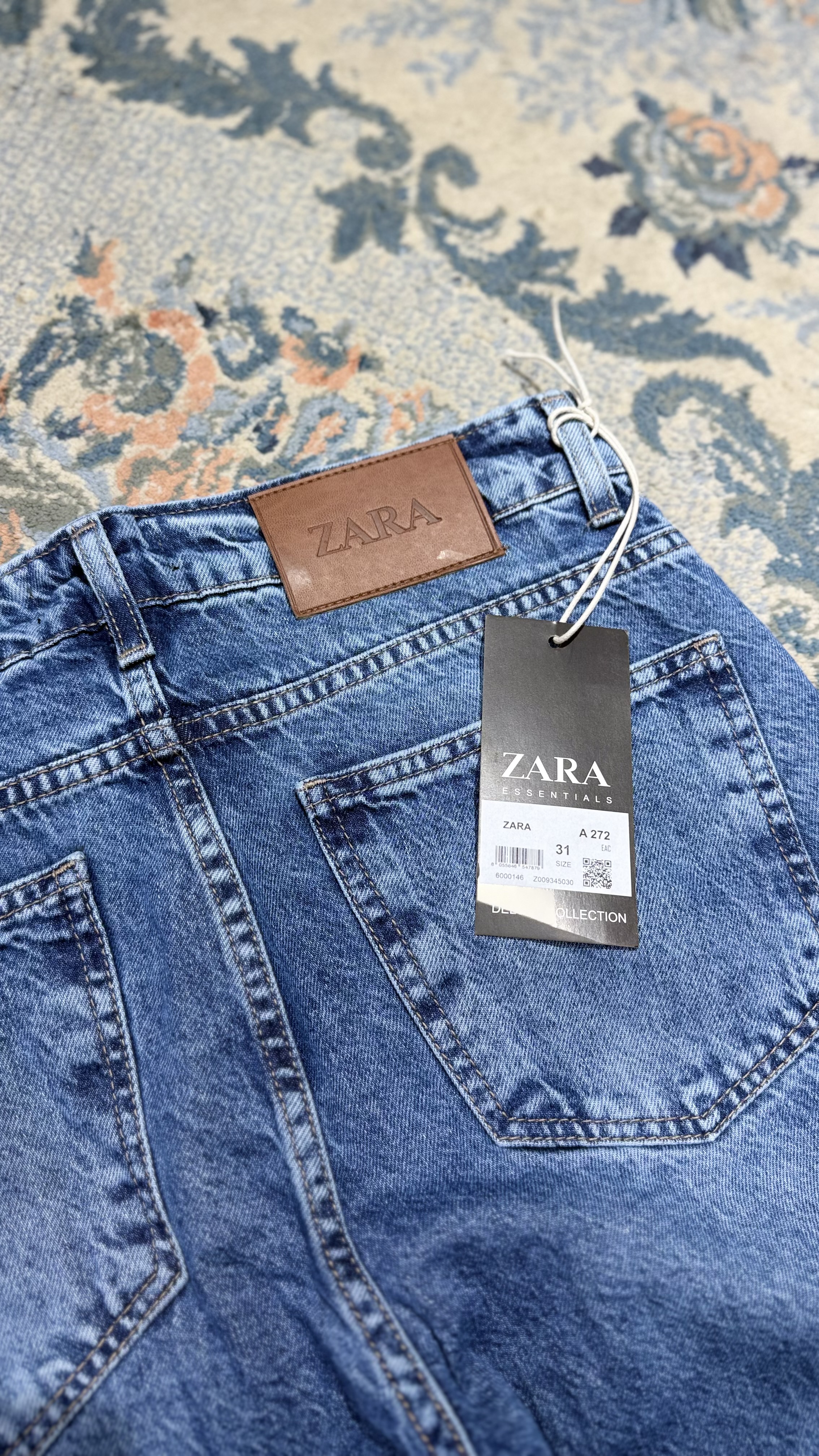 ZARA-Indigo Fade Straight
