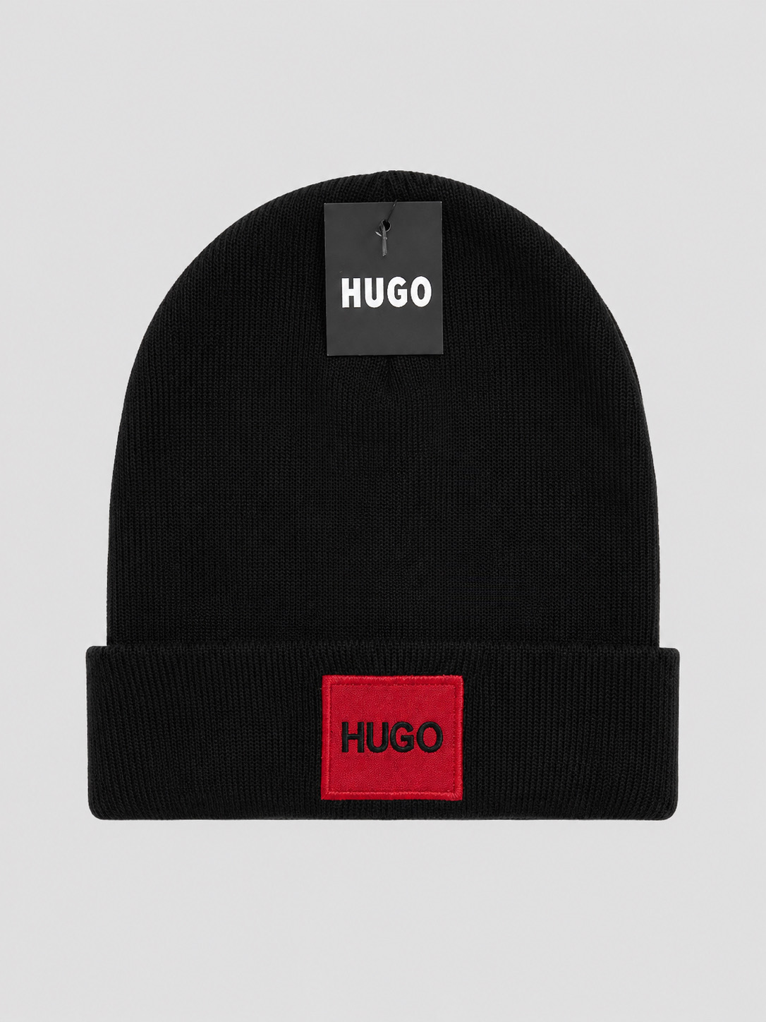 HUG0-Beanie-black