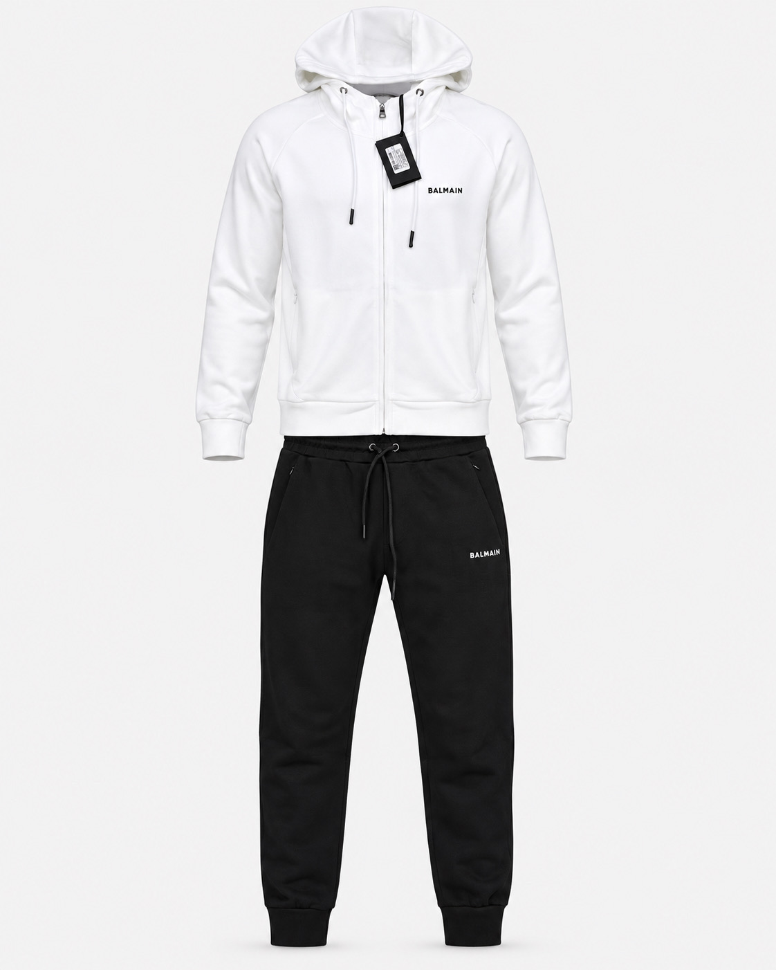 BALMAIN Ivory-Zip