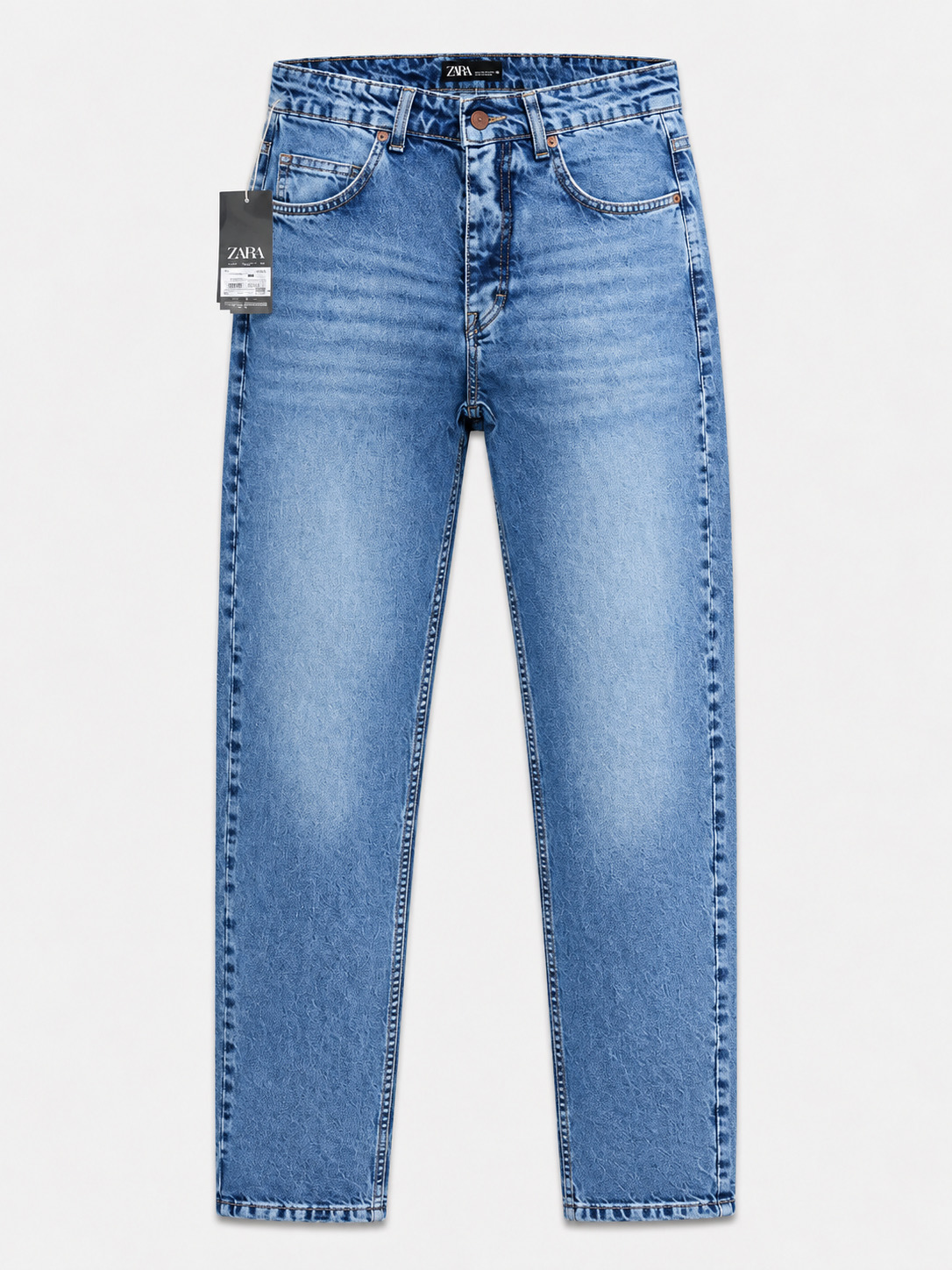 ZARA-Indigo Fade Straight