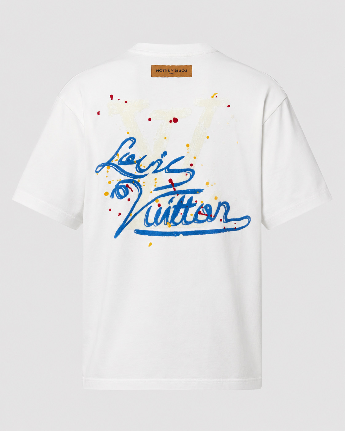 LV Canvas Script white