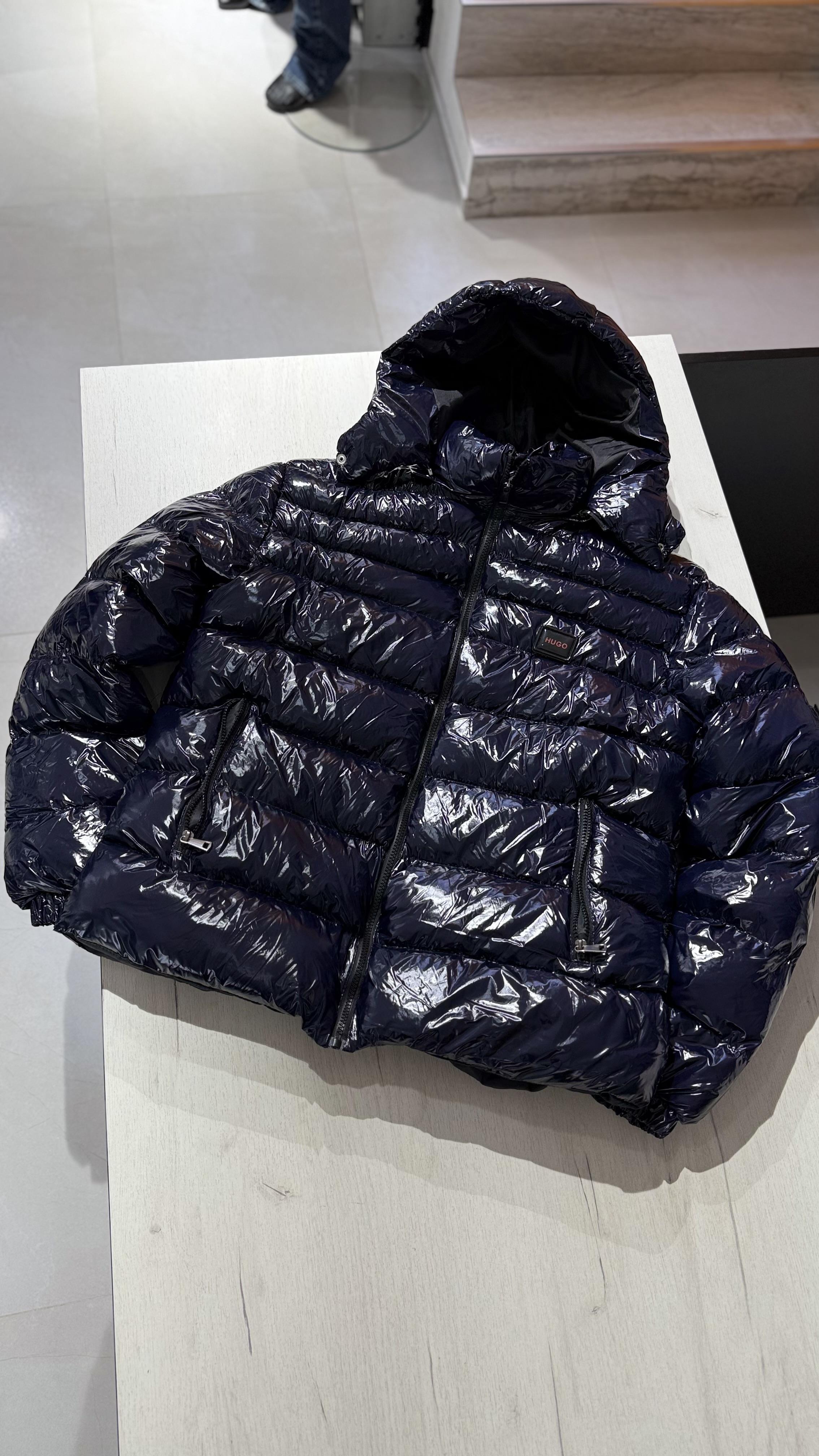 Hugo Dark Blue Winter Jacket