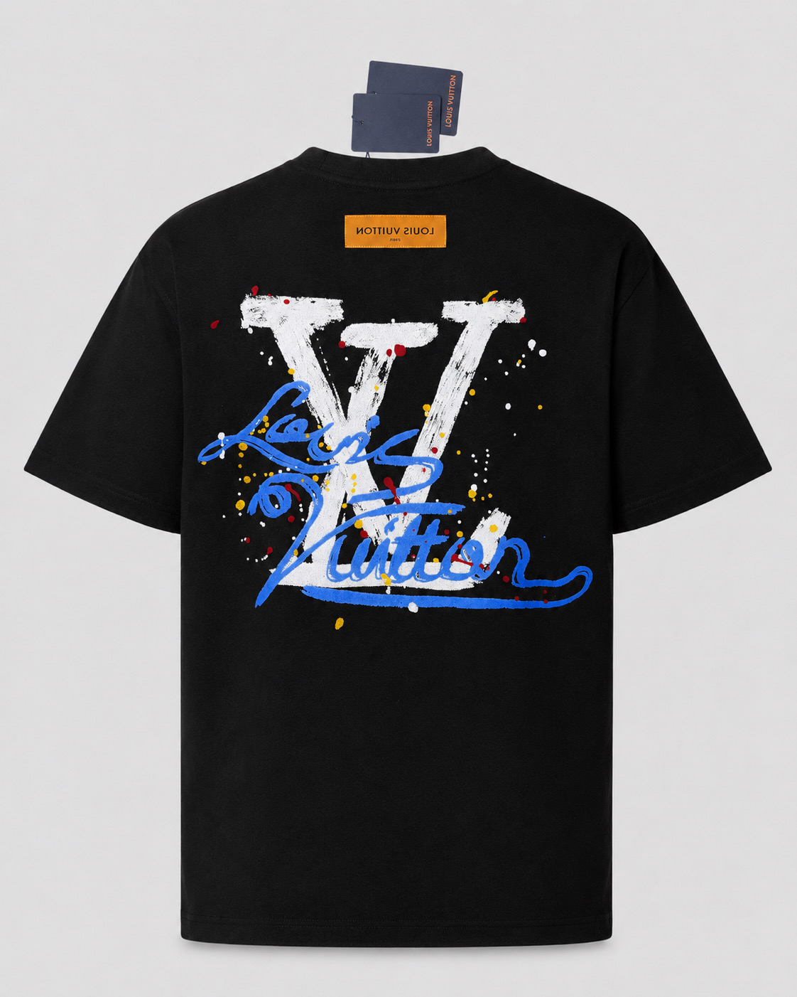 LV Canvas Script black