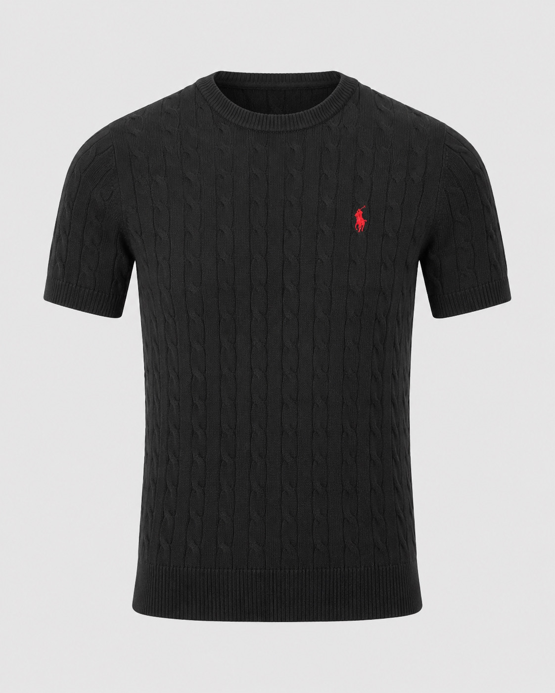 PoloCable Knit Tee