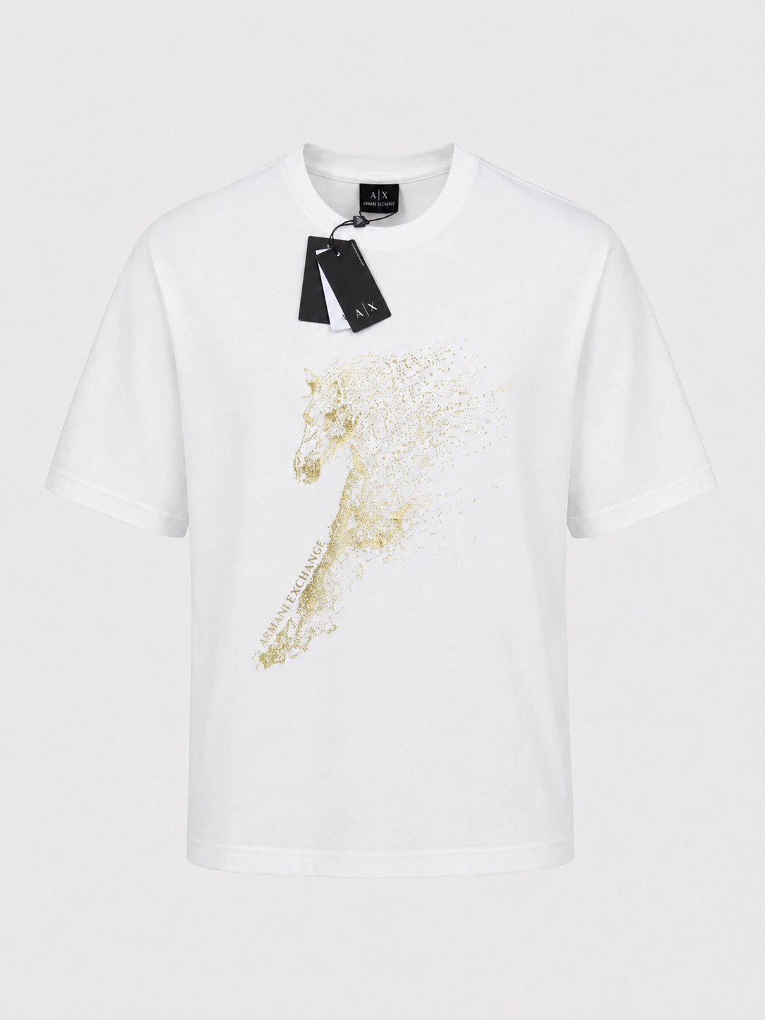 Golden Stallion Tee white