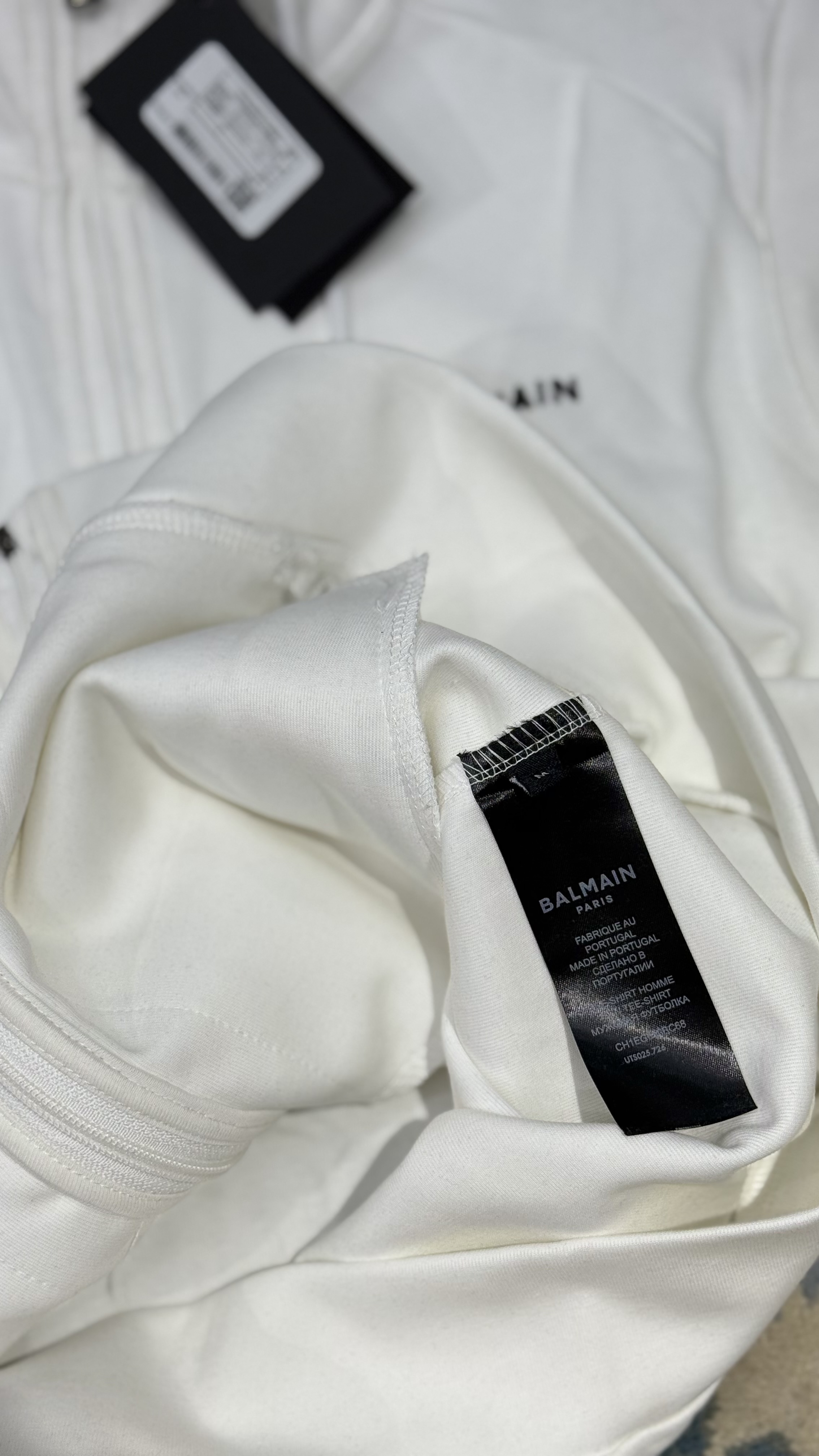 BALMAIN Ivory-Zip